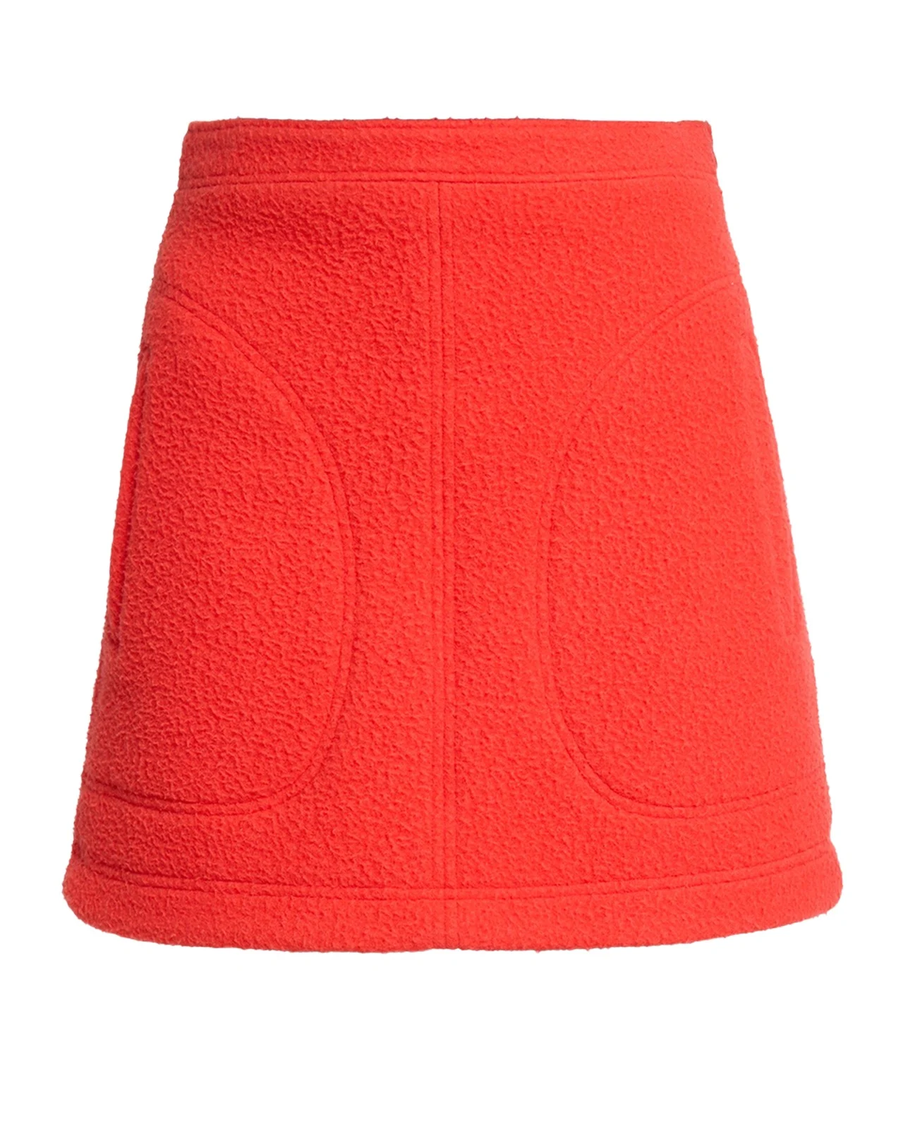 Proenza Schouler Clarice Textured Wool Mini Skirt