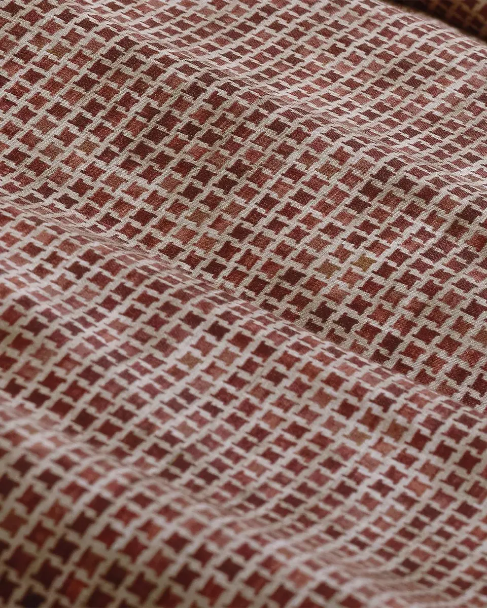 Bugatchi Men's Alvin Grid Cotton Shirt | Thumbnail 6 Bugatchi Men's Alvin Grid Cotton Shirt | Thumbnail 6