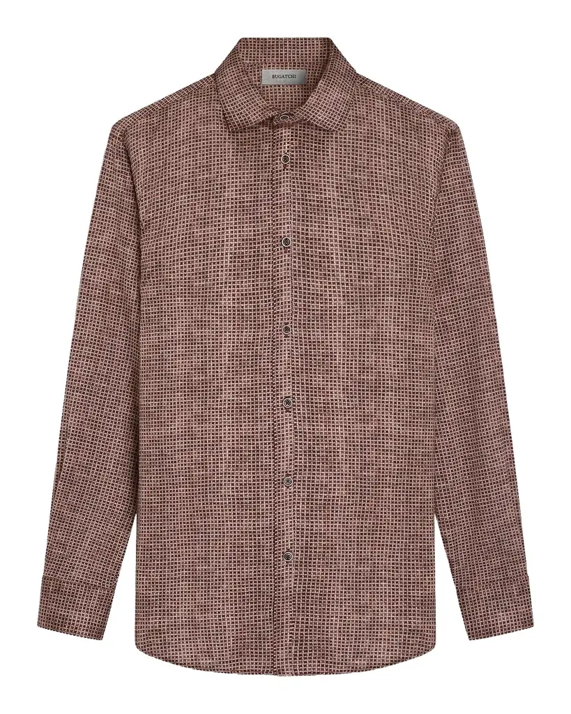 Men's Alvin Grid Cotton Shirt Men's Alvin Grid Cotton Shirt