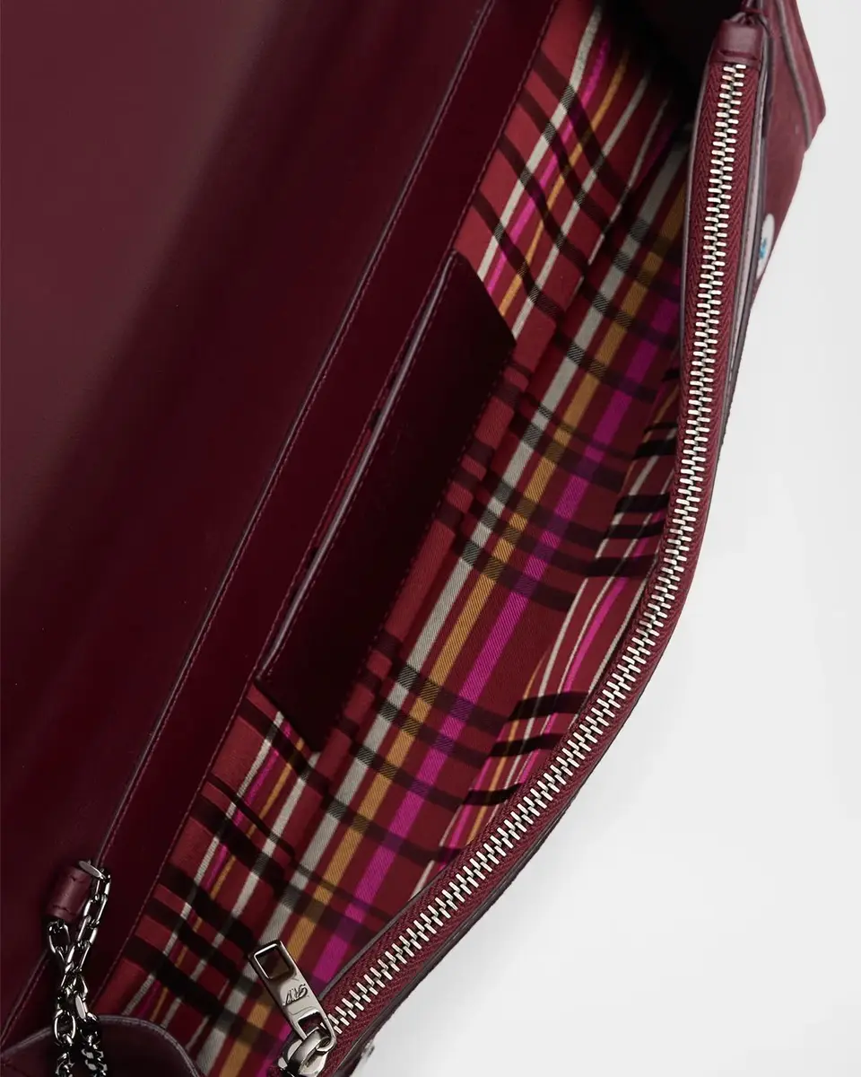 Roger Vivier Belle Vivier Suede Clutch Bag | Thumbnail 4 Roger Vivier Belle Vivier Suede Clutch Bag | Thumbnail 4