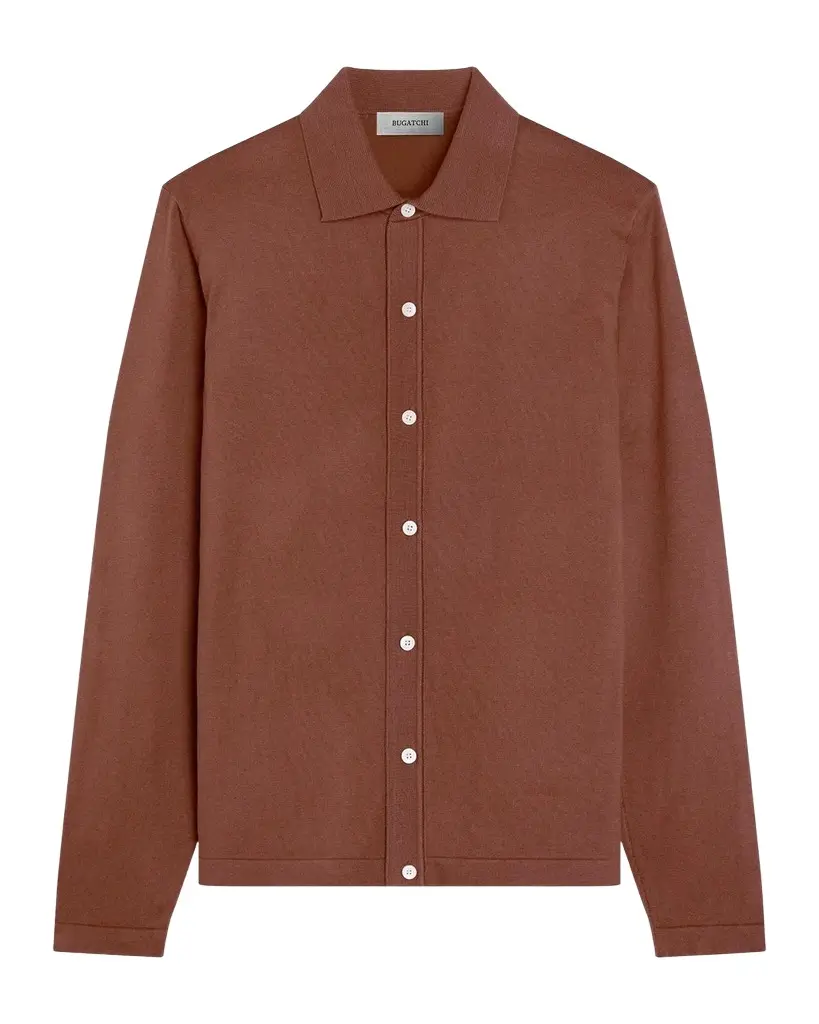 Bugatchi Men's Cotton-Blend Shirt Jacket