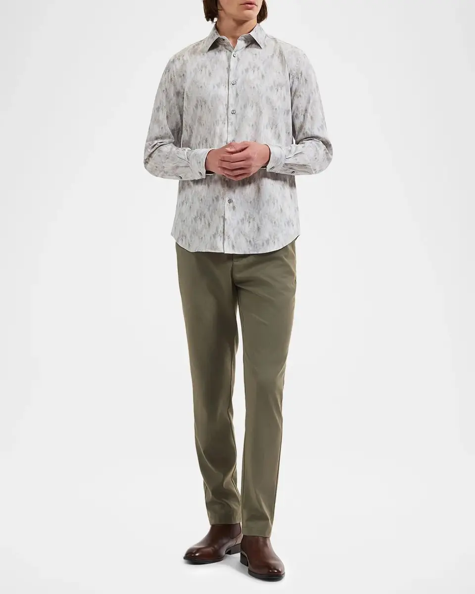 Bugatchi Men's Julian Abstract-Print Shirt | Thumbnail 2 Bugatchi Men's Julian Abstract-Print Shirt | Thumbnail 2