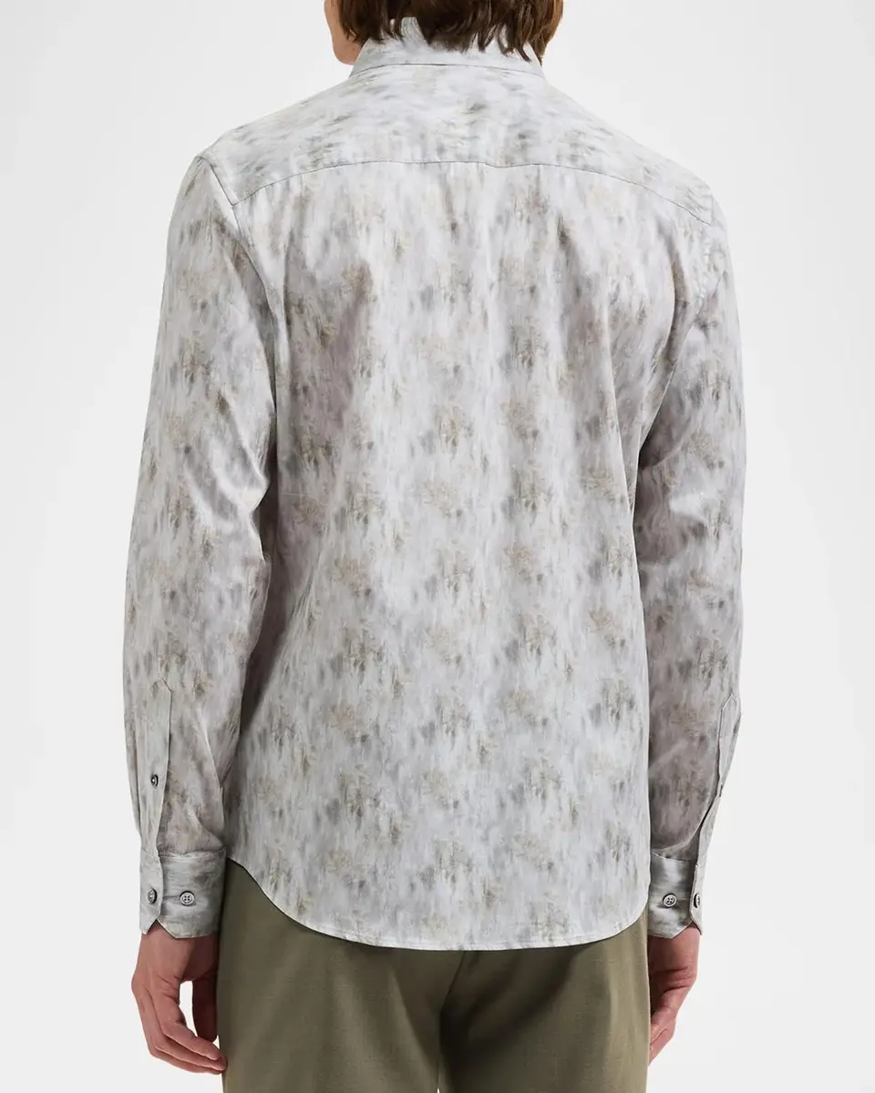 Bugatchi Men's Julian Abstract-Print Shirt | Thumbnail 3 Bugatchi Men's Julian Abstract-Print Shirt | Thumbnail 3