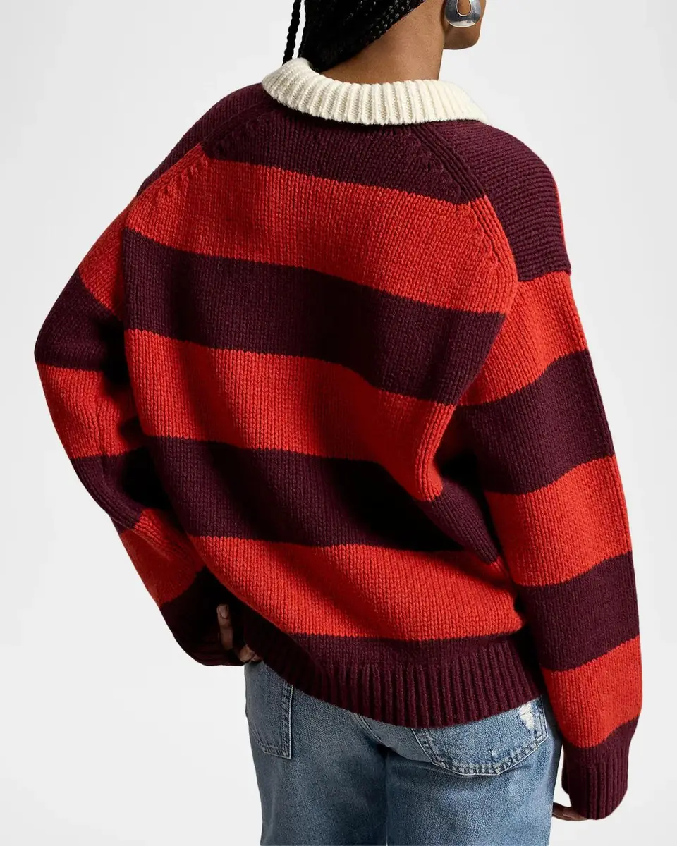 Polo Ralph Lauren Striped Wool-Blend Rugby Sweater | Thumbnail 3 Polo Ralph Lauren Striped Wool-Blend Rugby Sweater | Thumbnail 3
