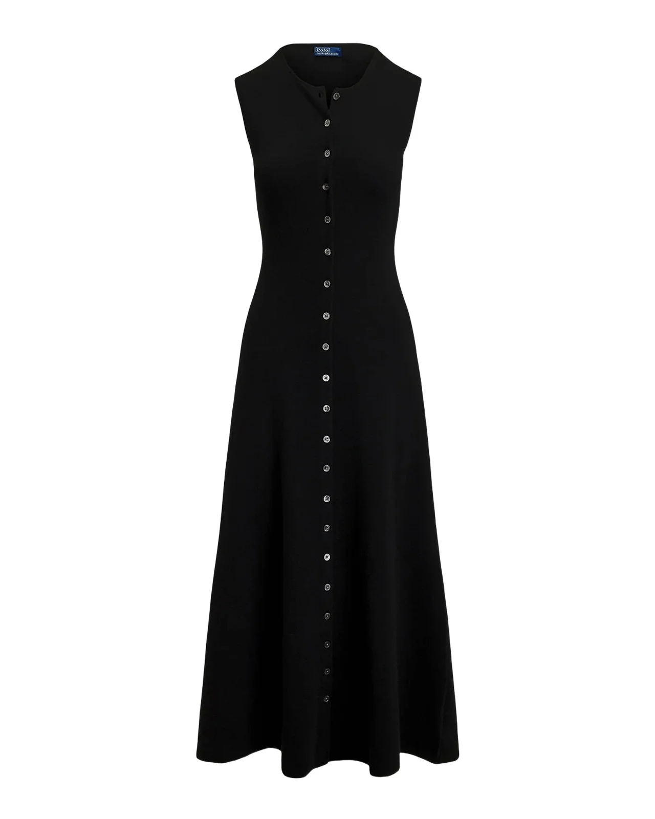 Wool-Blend Buttoned Midi Dress Wool-Blend Buttoned Midi Dress