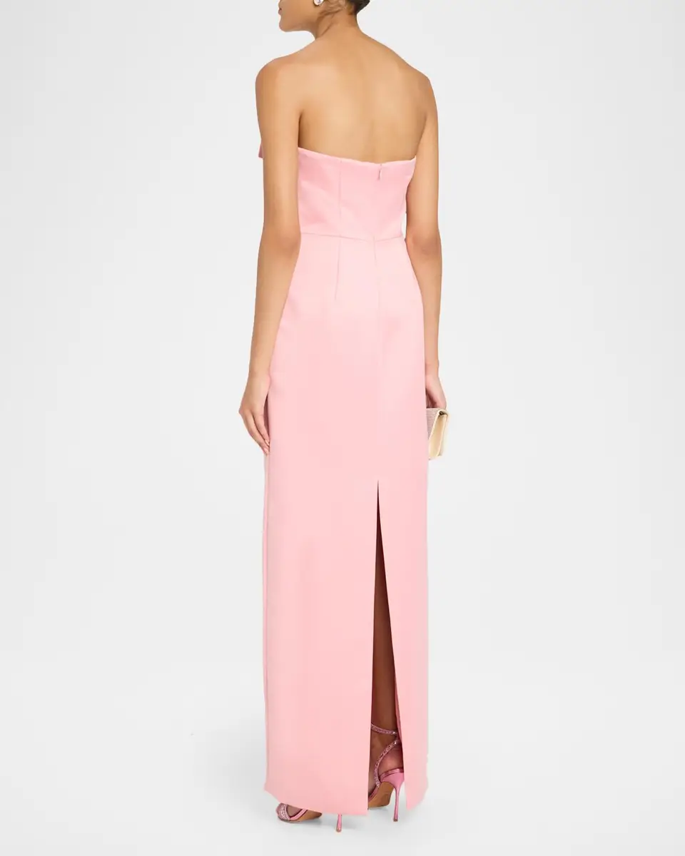 As It May Elyna Strapless Duchess Satin Column Gown | Thumbnail 3 As It May Elyna Strapless Duchess Satin Column Gown | Thumbnail 3