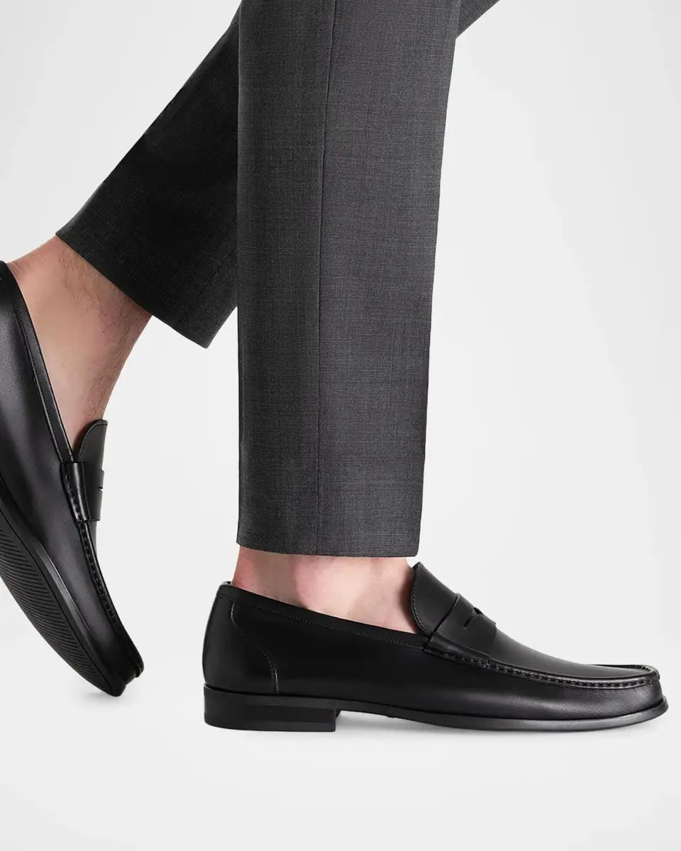 Magnanni Men's Gentry Soft Leather Penny Loafers | Thumbnail 2 Magnanni Men's Gentry Soft Leather Penny Loafers | Thumbnail 2