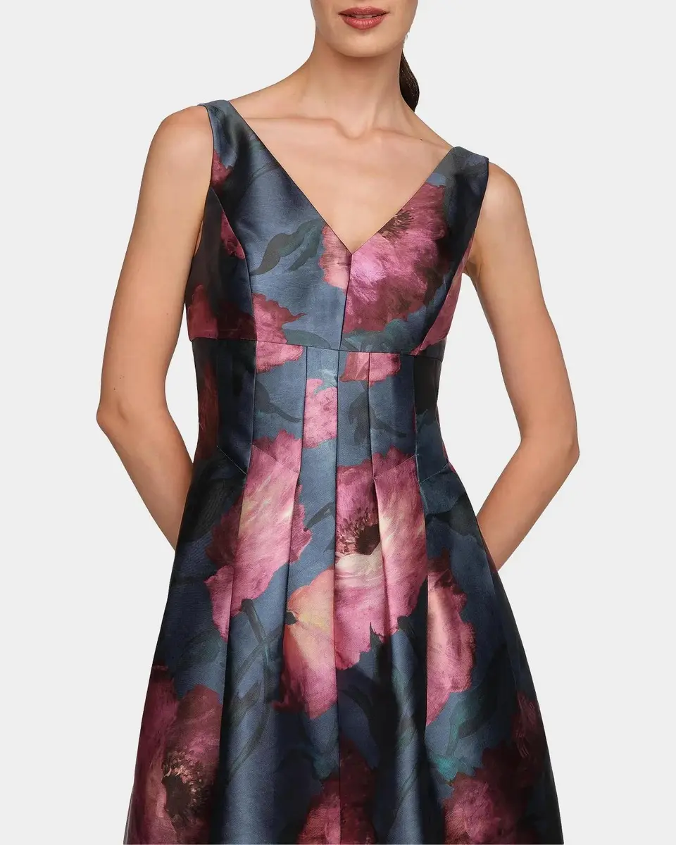 Kay Unger New York Ines Poppy Cocktail Dress | Thumbnail 5 Kay Unger New York Ines Poppy Cocktail Dress | Thumbnail 5