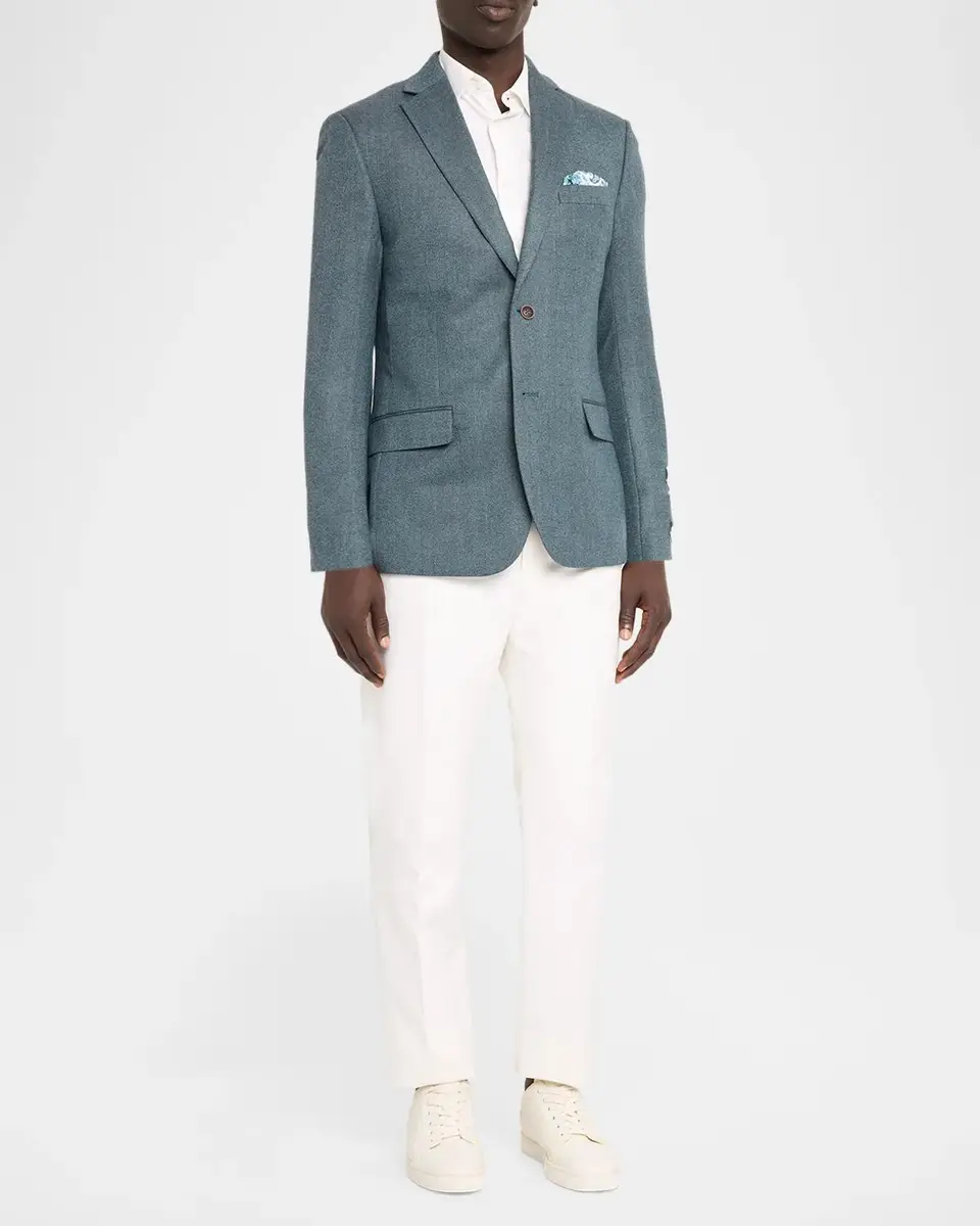 Robert Graham Men's Galadean Textured Wool-Blend Sport Coat | Thumbnail 2 Robert Graham Men's Galadean Textured Wool-Blend Sport Coat | Thumbnail 2