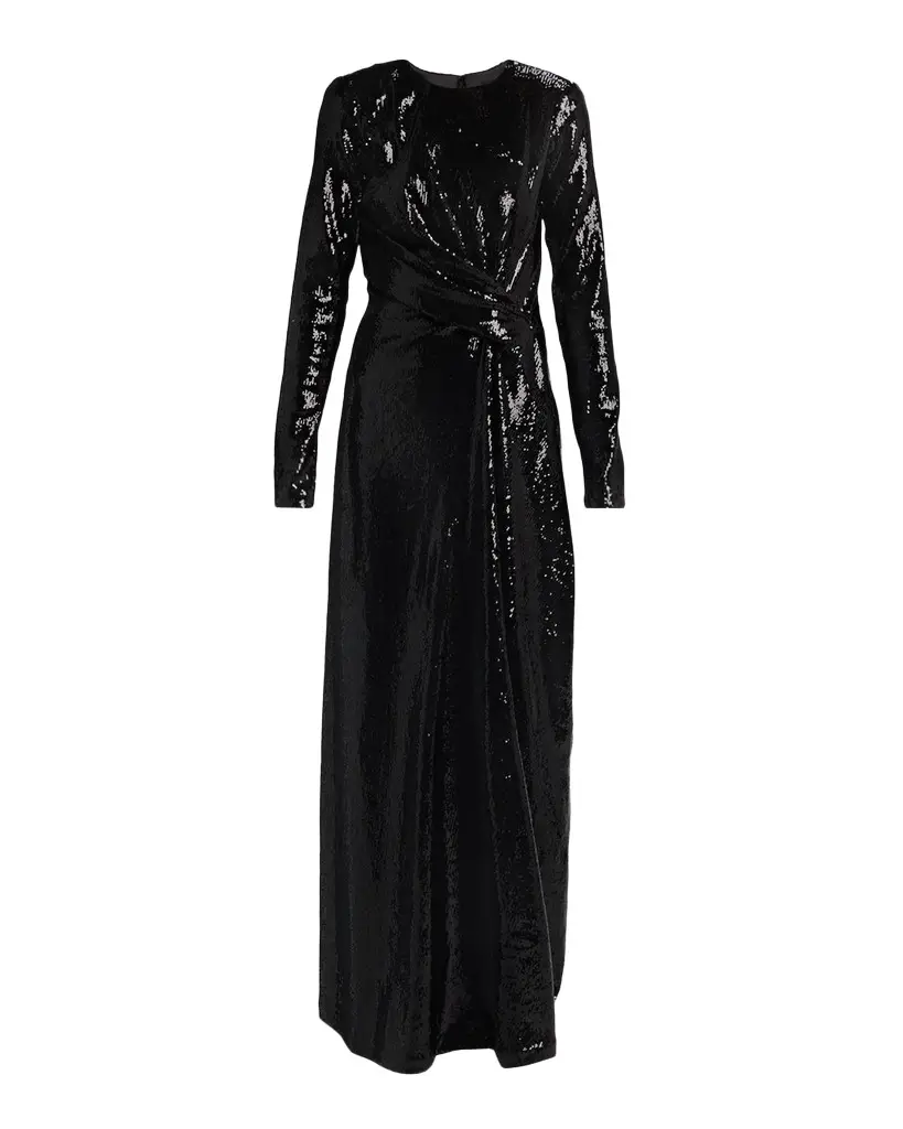 Kate Draped Sequin Column Gown Kate Draped Sequin Column Gown