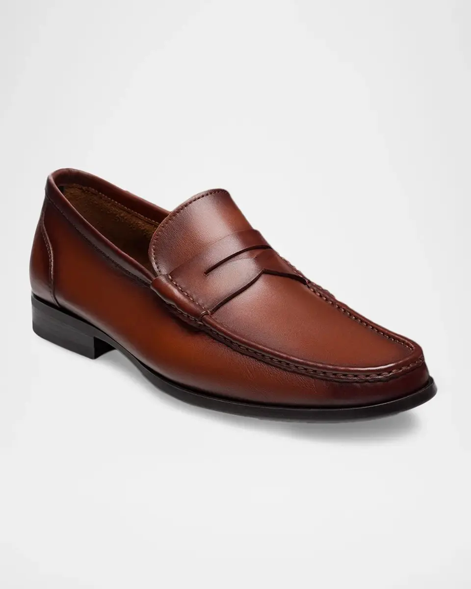 Magnanni Men's Gentry Soft Leather Penny Loafers | Thumbnail 5 Magnanni Men's Gentry Soft Leather Penny Loafers | Thumbnail 5