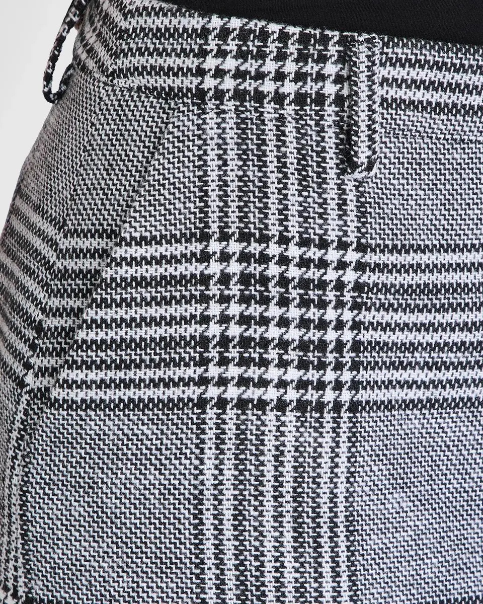 SEROYA Lilly Houndstooth Plaid Mini Skirt | Thumbnail 5 SEROYA Lilly Houndstooth Plaid Mini Skirt | Thumbnail 5