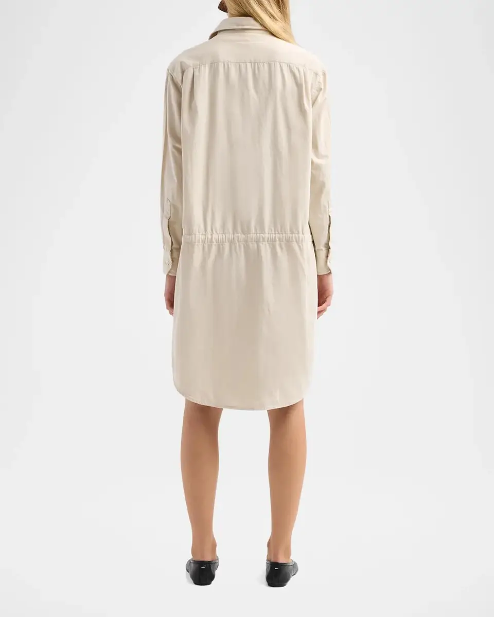 Maison Margiela Long-Sleeve Cotton Mini Shirtdress | Thumbnail 3 Maison Margiela Long-Sleeve Cotton Mini Shirtdress | Thumbnail 3