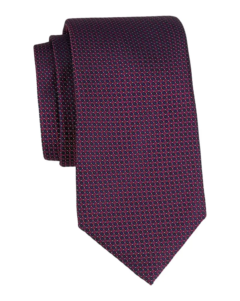 Canali Men's Neat Silk Tie