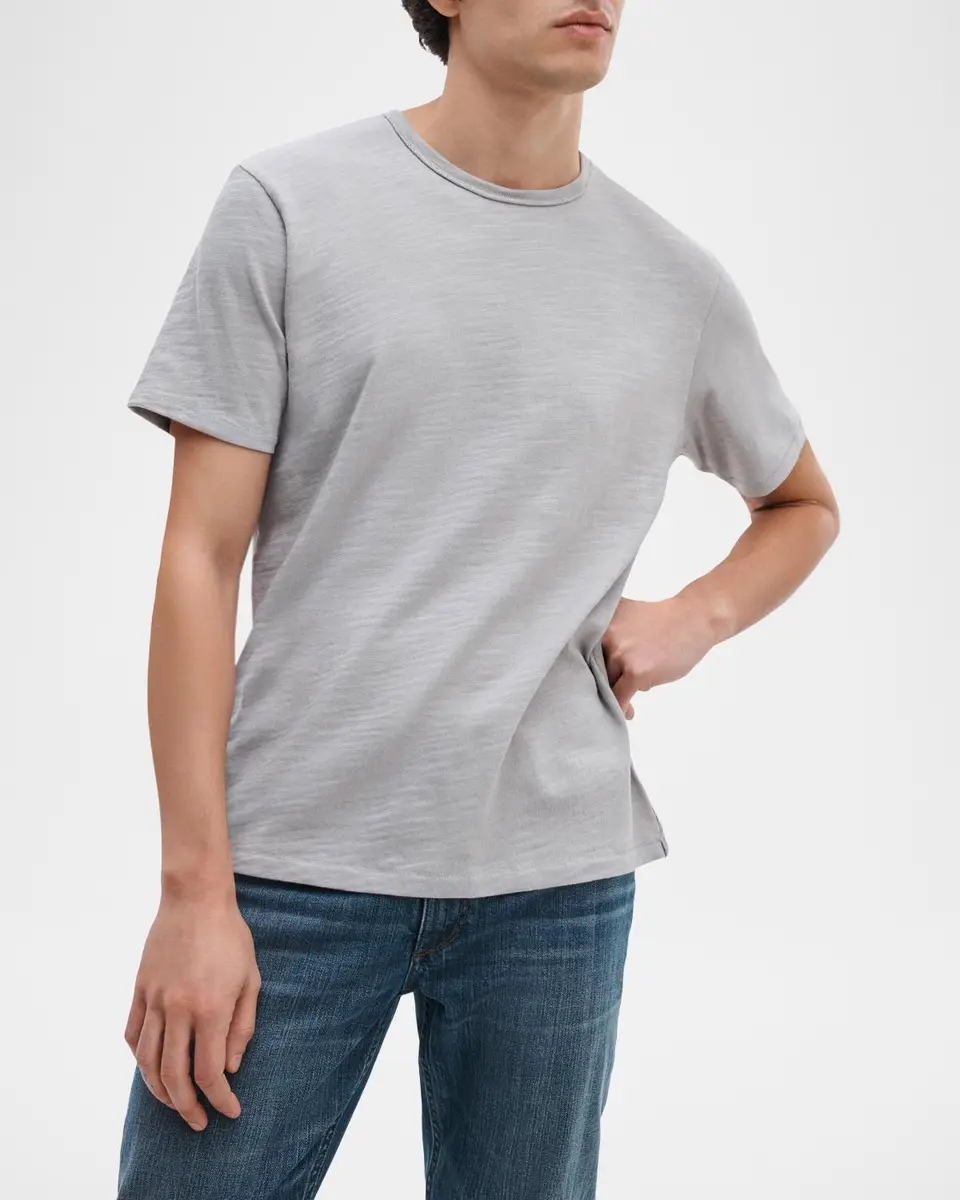 rag & bone Men's Classic Flame Crewneck T-Shirt | Thumbnail 4 rag & bone Men's Classic Flame Crewneck T-Shirt | Thumbnail 4