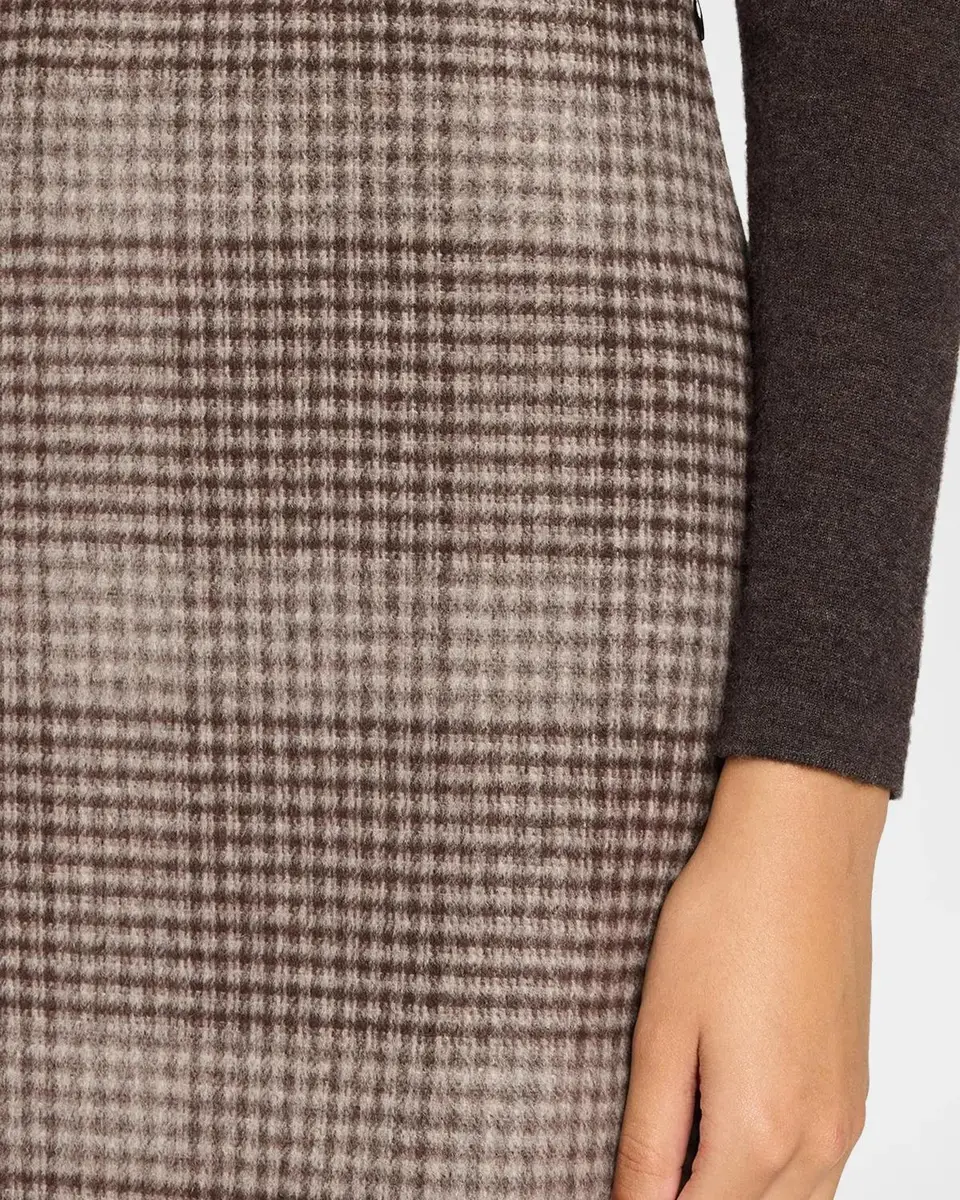 Theory Plaid Tweed Mini Skirt | Thumbnail 6