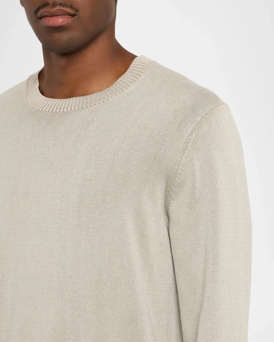 PAIGE Men's Wildomar Mercerized Cotton Crewneck Sweater | Thumbnail 5