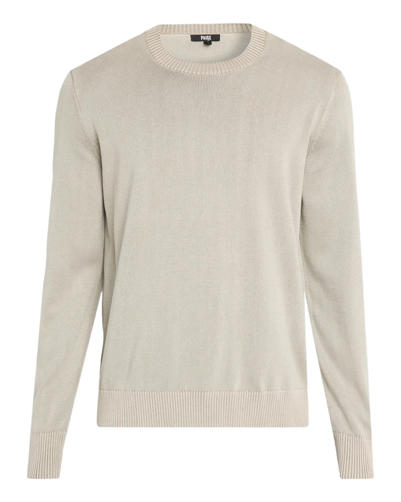 PAIGE Men's Wildomar Mercerized Cotton Crewneck Sweater