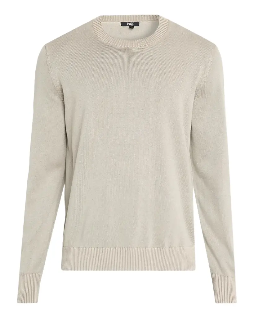 Men's Wildomar Mercerized Cotton Crewneck Sweater Men's Wildomar Mercerized Cotton Crewneck Sweater