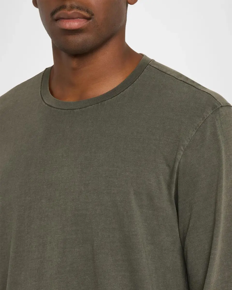 PAIGE Men's Enzo Cotton Long-Sleeve T-Shirt | Thumbnail 5 PAIGE Men's Enzo Cotton Long-Sleeve T-Shirt | Thumbnail 5