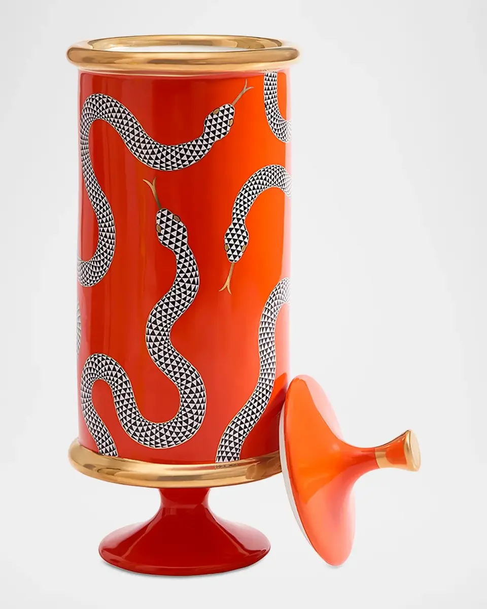 Jonathan Adler Eden Large Porcelain Canister | Thumbnail 2 Jonathan Adler Eden Large Porcelain Canister | Thumbnail 2