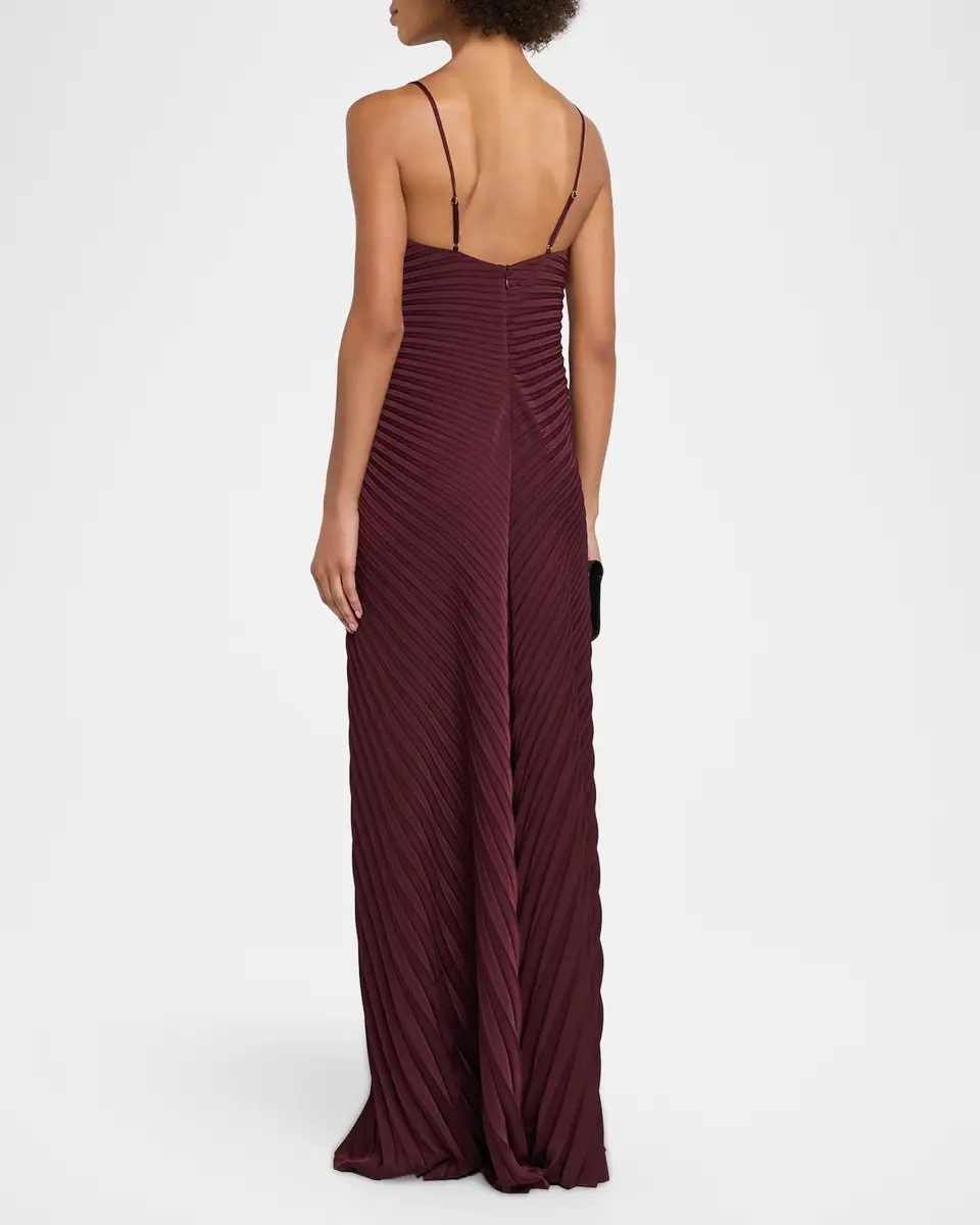 A.L.C. Genevieve Pleated Gown | Thumbnail 3 A.L.C. Genevieve Pleated Gown | Thumbnail 3