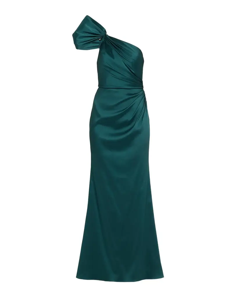 One-Shoulder Stretch Mikado Gown One-Shoulder Stretch Mikado Gown
