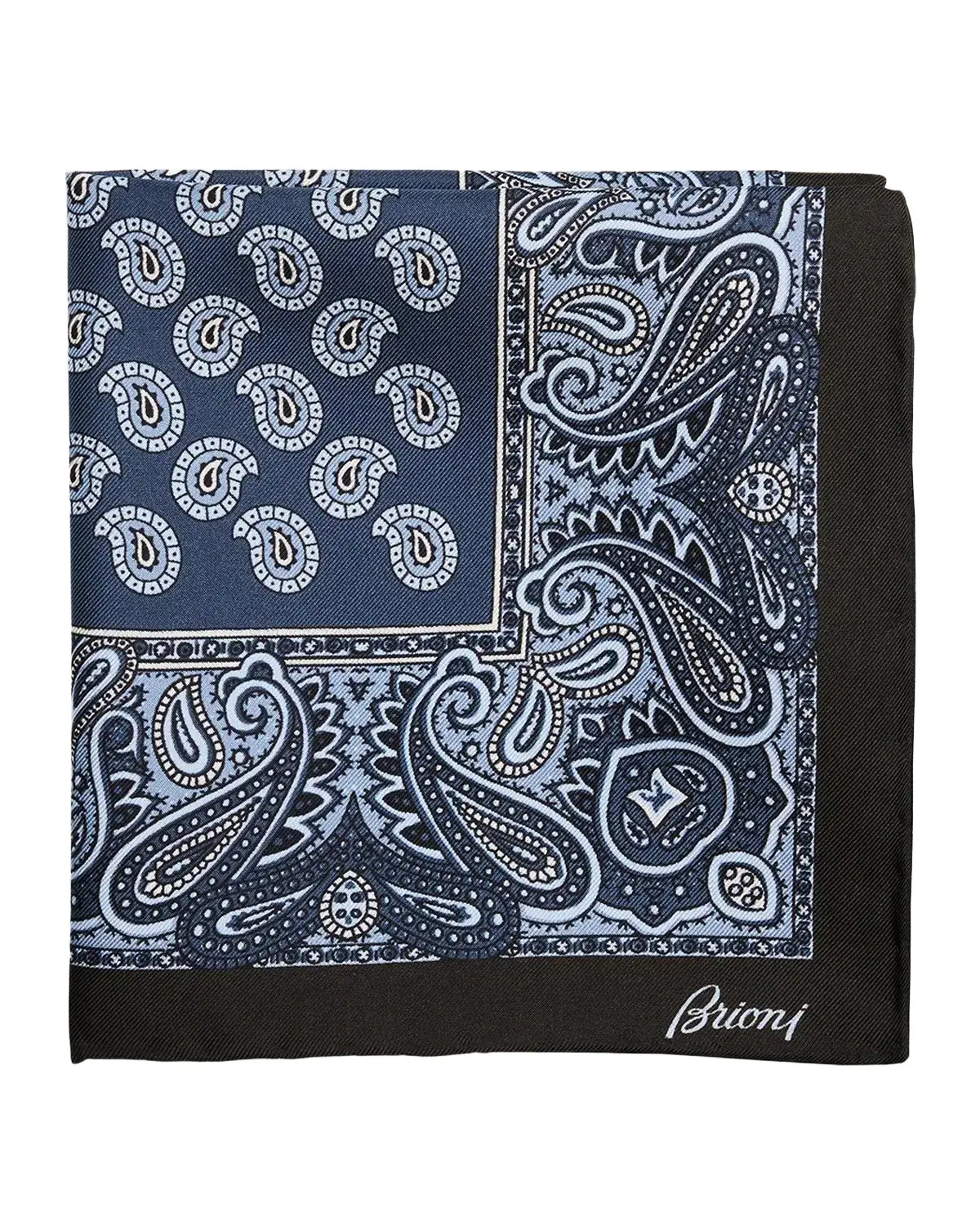 Men's Paisley Silk Pocket Square Men's Paisley Silk Pocket Square
