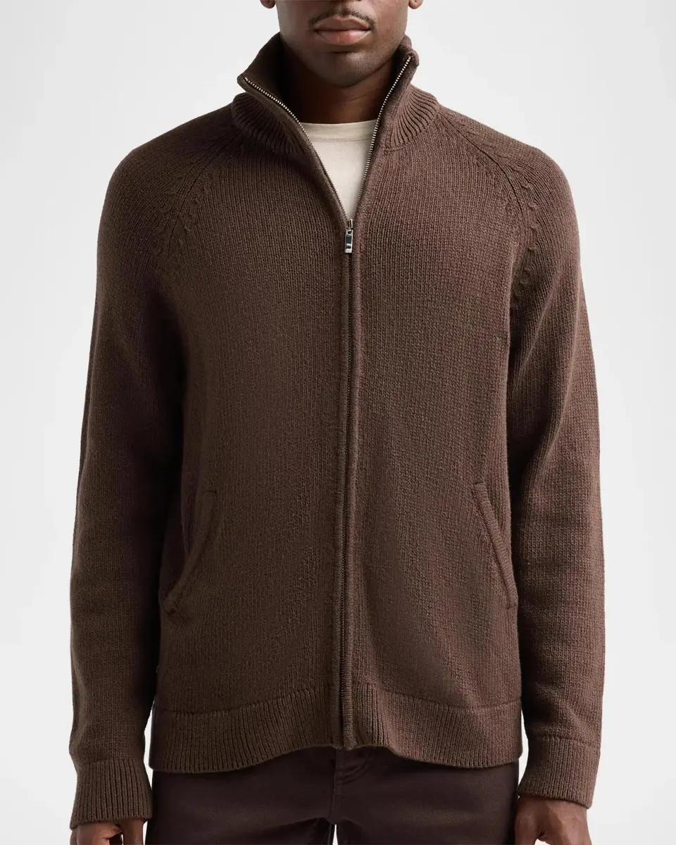 PAIGE Men's Falberg Zip-Front Sweater | Thumbnail 5 PAIGE Men's Falberg Zip-Front Sweater | Thumbnail 5