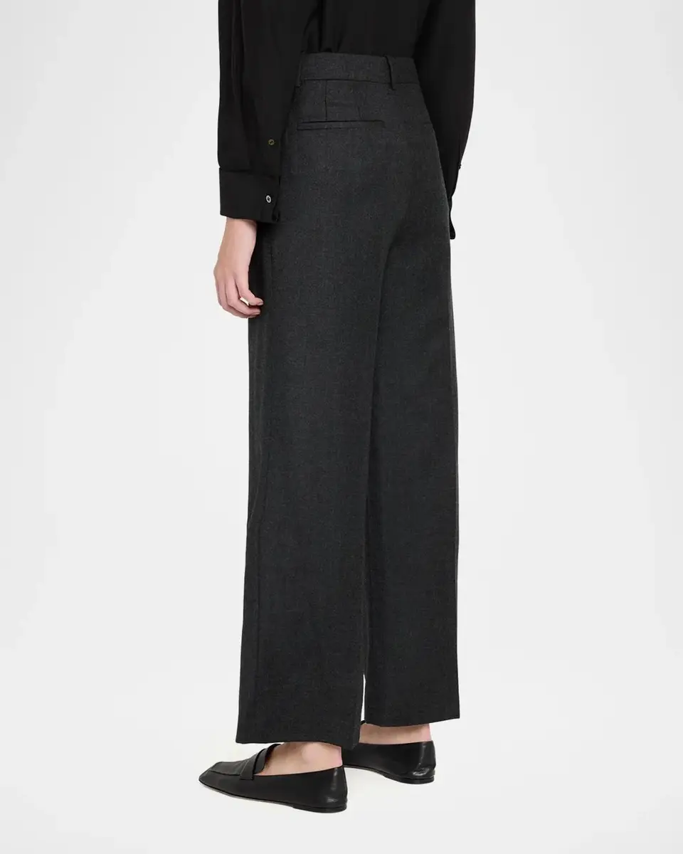 Theory Pleated-Front Virgin Wool Pants | Thumbnail 3 Theory Pleated-Front Virgin Wool Pants | Thumbnail 3