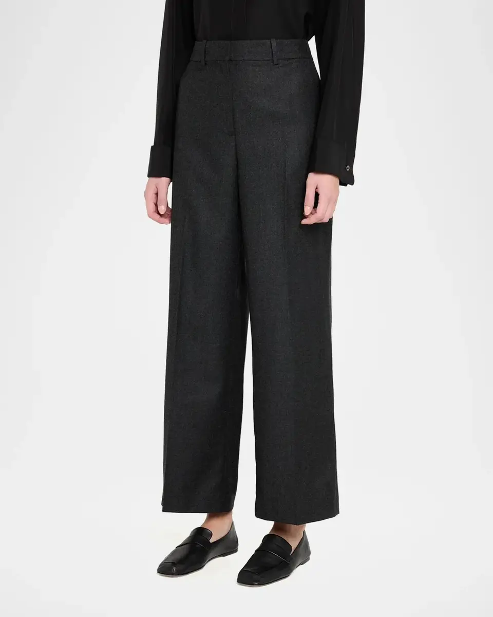Theory Pleated-Front Virgin Wool Pants | Thumbnail 4 Theory Pleated-Front Virgin Wool Pants | Thumbnail 4