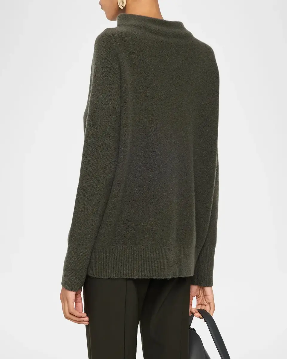 Vince Boiled Cashmere Turtleneck Pullover | Thumbnail 3 Vince Boiled Cashmere Turtleneck Pullover | Thumbnail 3