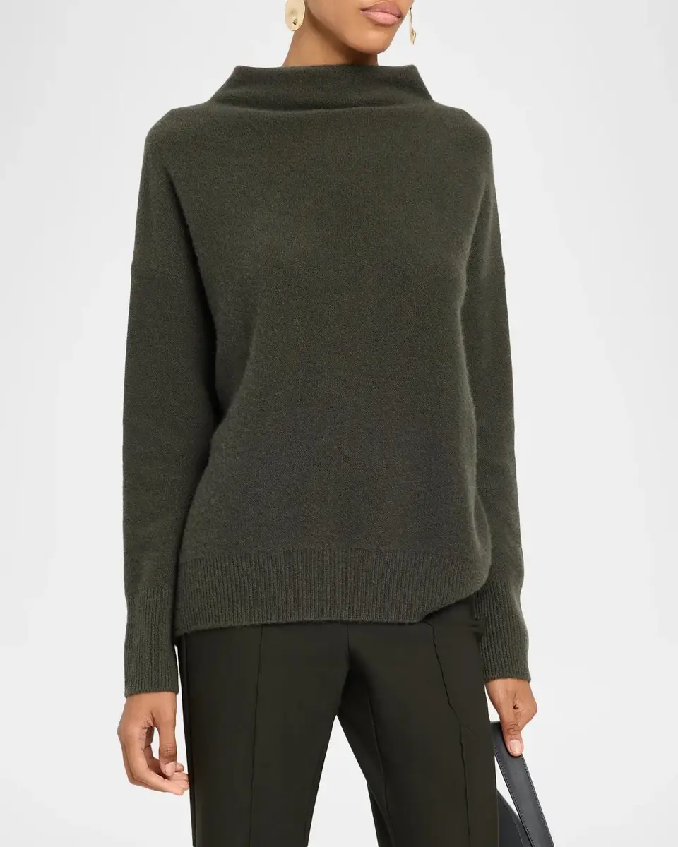 Vince Boiled Cashmere Turtleneck Pullover | Thumbnail 4 Vince Boiled Cashmere Turtleneck Pullover | Thumbnail 4