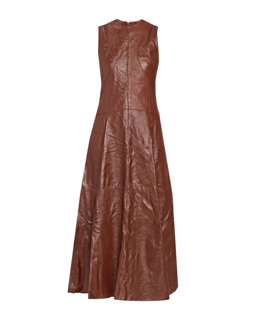 Juliette Leather Midi Dress Juliette Leather Midi Dress