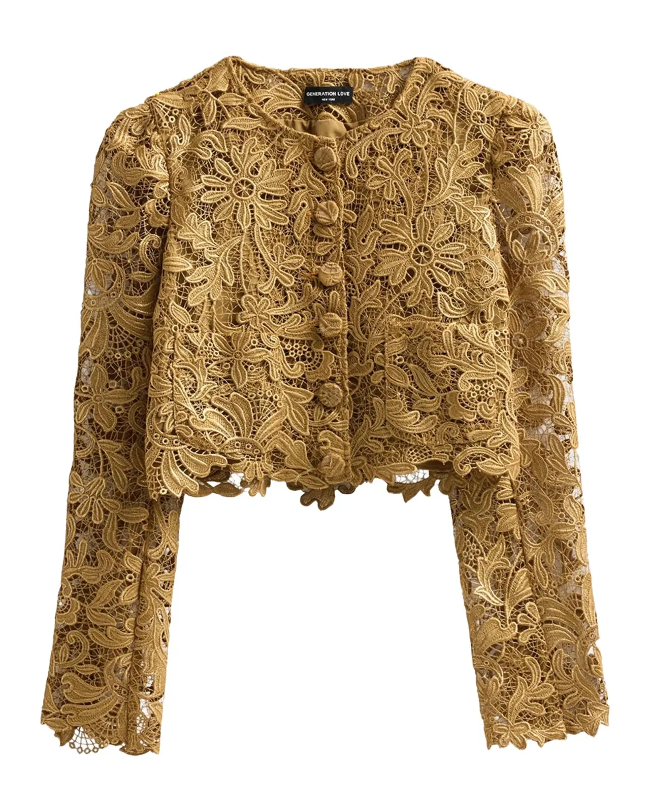 Baila Metallic Guipure Jacket Baila Metallic Guipure Jacket