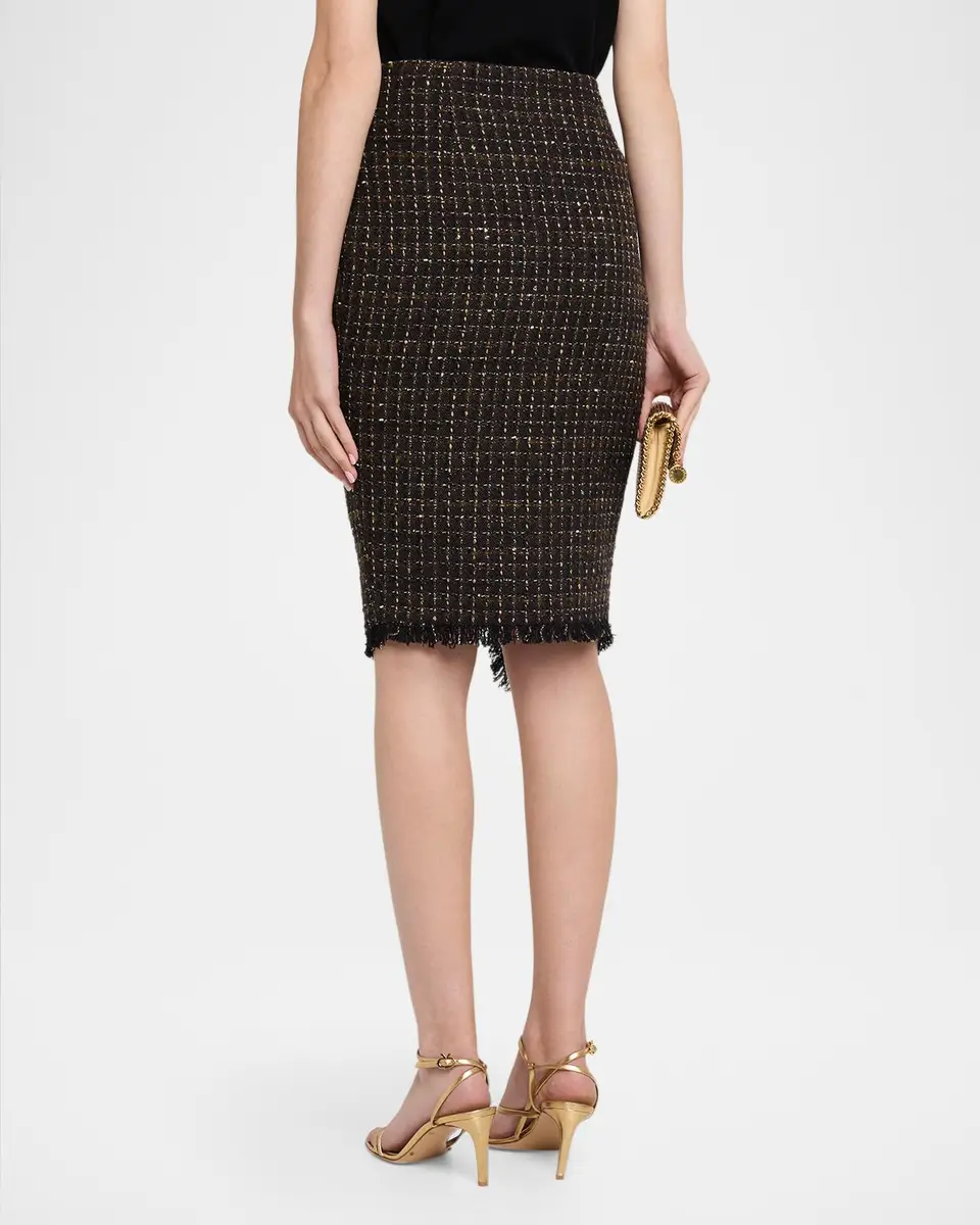 Generation Love Nova Tweed Wrap Skirt | Thumbnail 3