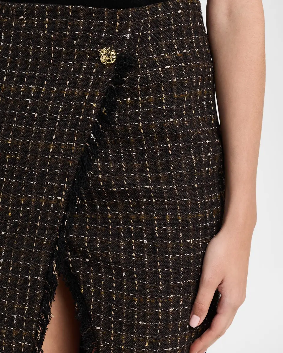 Generation Love Nova Tweed Wrap Skirt | Thumbnail 5