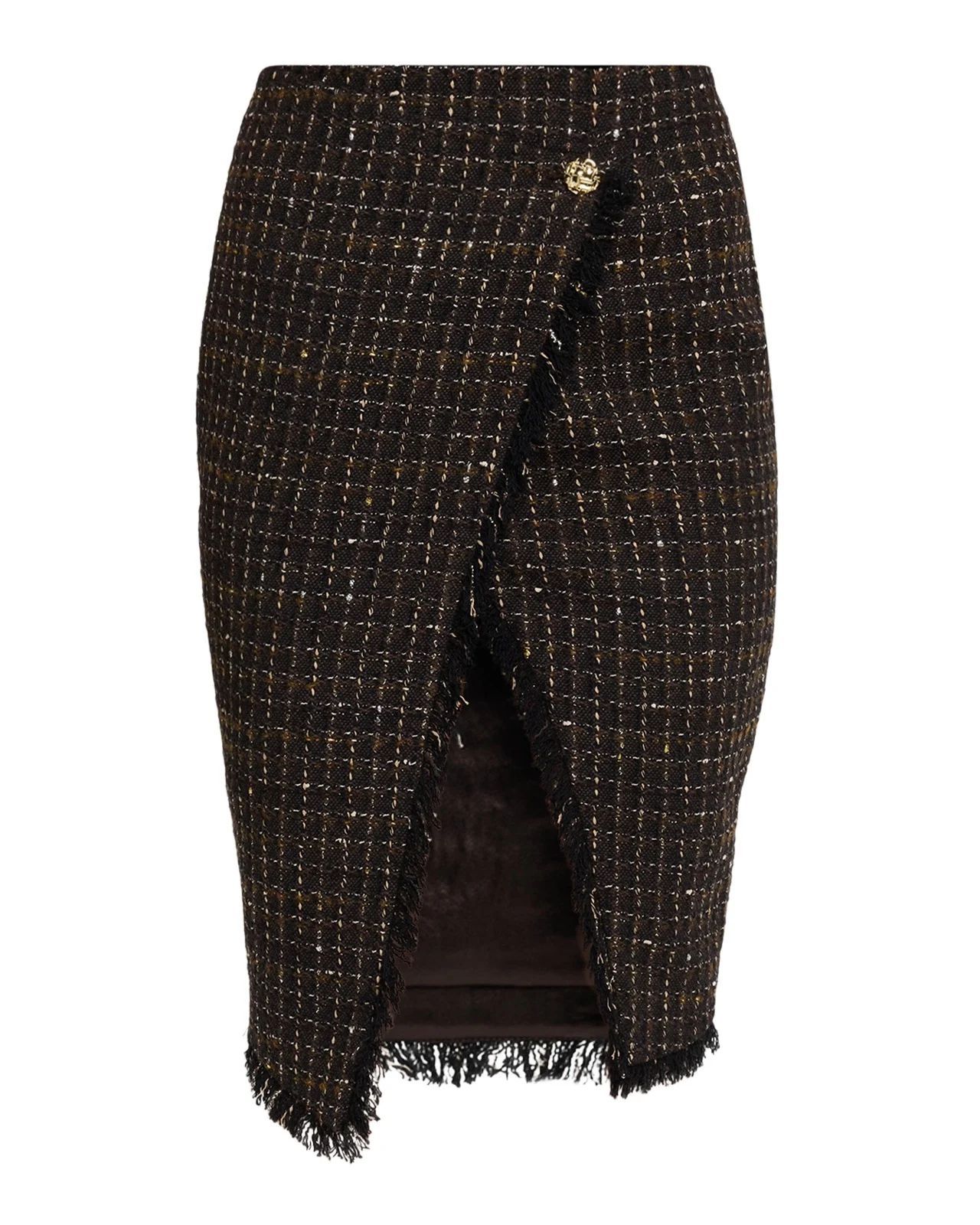 Nova Tweed Wrap Skirt