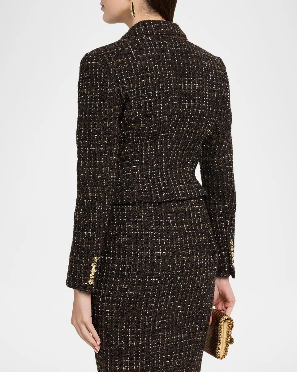 Generation Love Aytul Tweed Blazer | Thumbnail 3 Generation Love Aytul Tweed Blazer | Thumbnail 3
