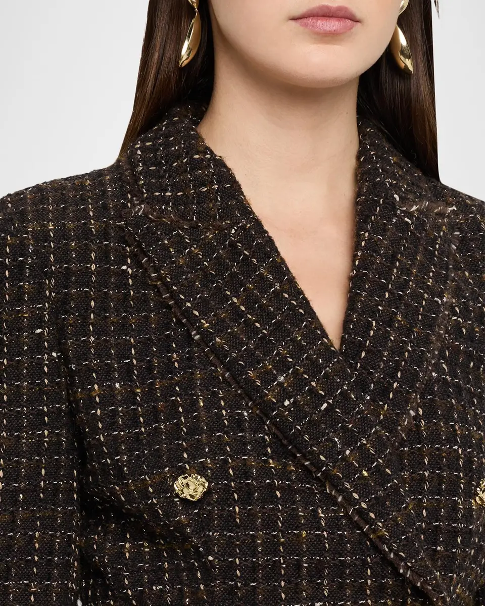 Generation Love Aytul Tweed Blazer | Thumbnail 5 Generation Love Aytul Tweed Blazer | Thumbnail 5