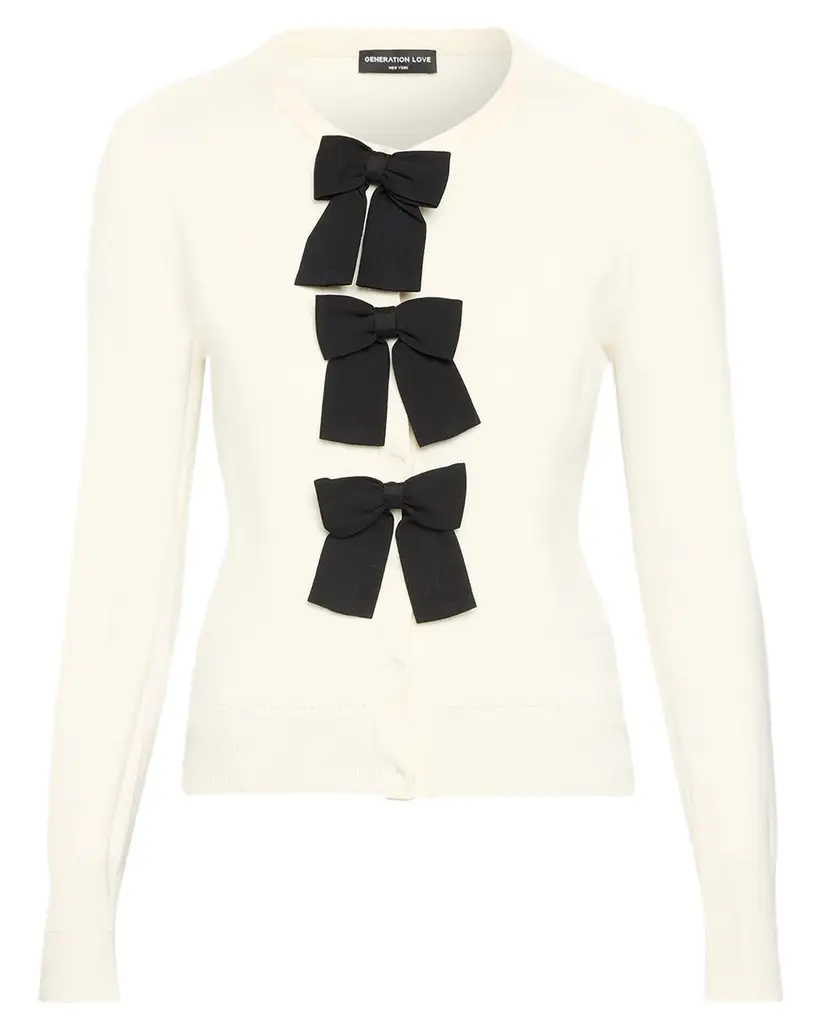 Collins Bow Cardigan Collins Bow Cardigan