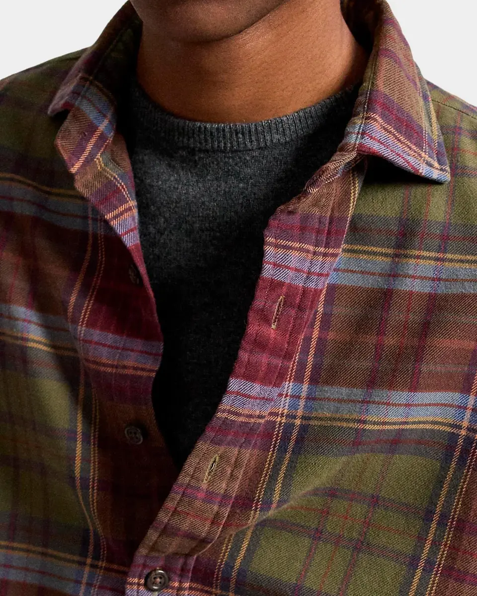 Polo Ralph Lauren Men's Classic-Fit Plaid Flannel Shirt | Thumbnail 5 Polo Ralph Lauren Men's Classic-Fit Plaid Flannel Shirt | Thumbnail 5