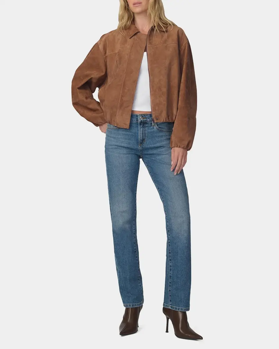 Joe's Jeans The Bella Suede Bomber Jacket | Thumbnail 2 Joe's Jeans The Bella Suede Bomber Jacket | Thumbnail 2