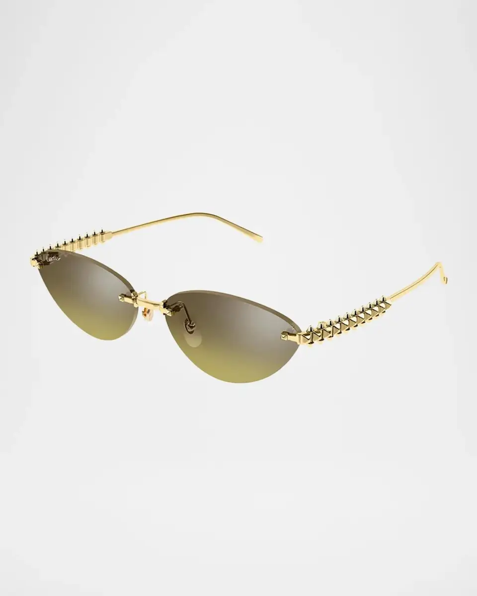 Cartier Clash De 58MM Cat-Eye Sunglasses | Thumbnail 2 Cartier Clash De 58MM Cat-Eye Sunglasses | Thumbnail 2