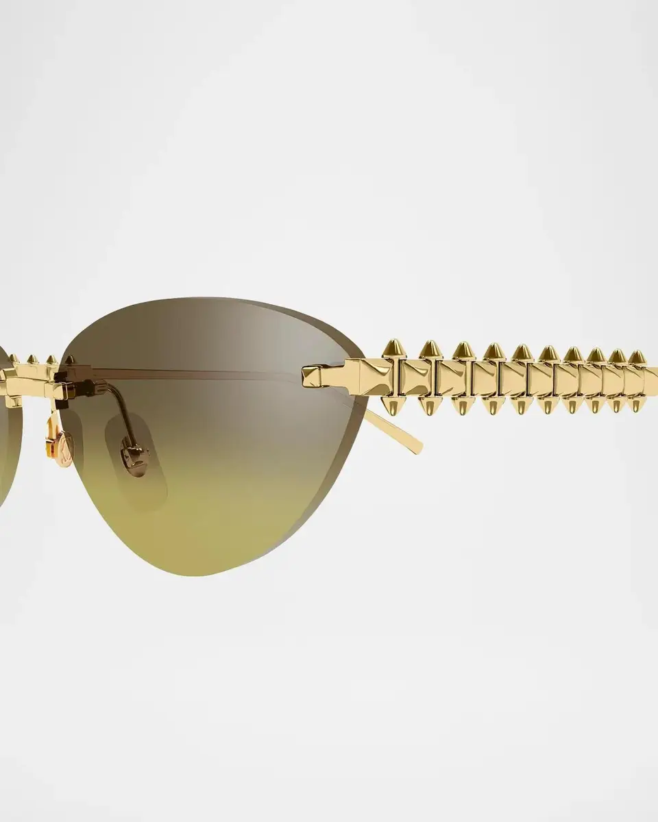Cartier Clash De 58MM Cat-Eye Sunglasses | Thumbnail 3 Cartier Clash De 58MM Cat-Eye Sunglasses | Thumbnail 3