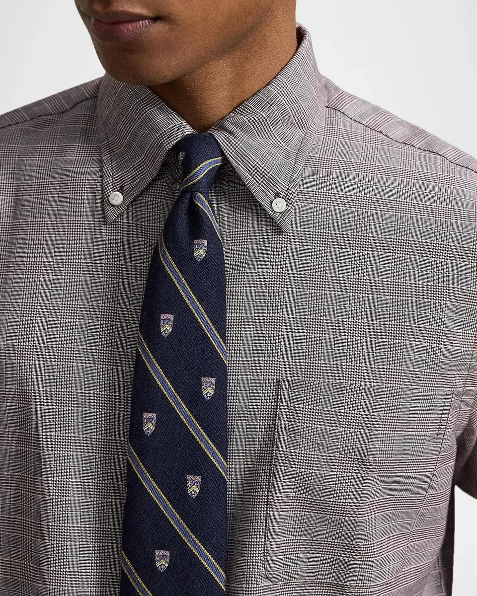 Polo Ralph Lauren Men's Checked Cotton Shirt | Thumbnail 6 Polo Ralph Lauren Men's Checked Cotton Shirt | Thumbnail 6