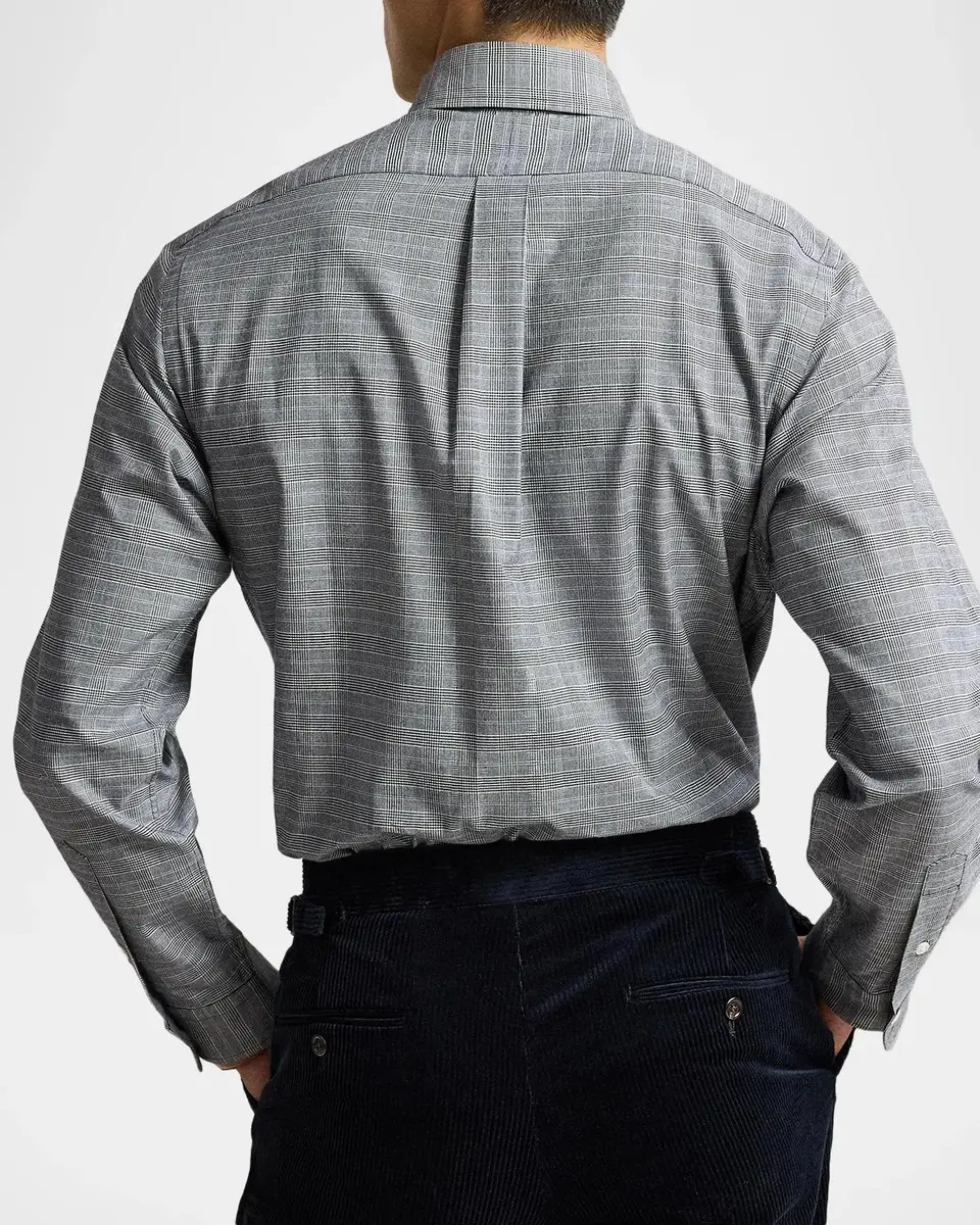 Polo Ralph Lauren Men's Check Twill Button-Down Shirt | Thumbnail 3 Polo Ralph Lauren Men's Check Twill Button-Down Shirt | Thumbnail 3