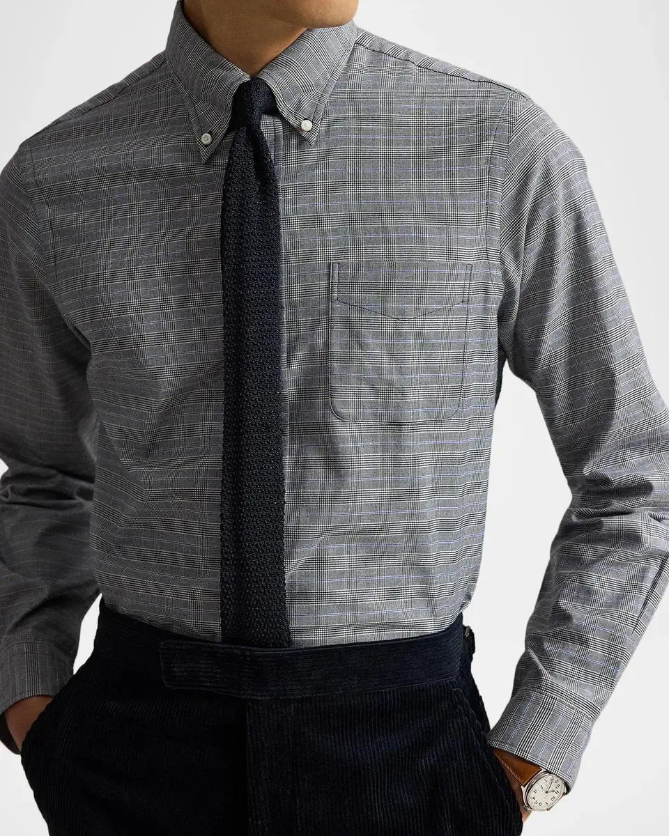 Polo Ralph Lauren Men's Check Twill Button-Down Shirt | Thumbnail 5 Polo Ralph Lauren Men's Check Twill Button-Down Shirt | Thumbnail 5