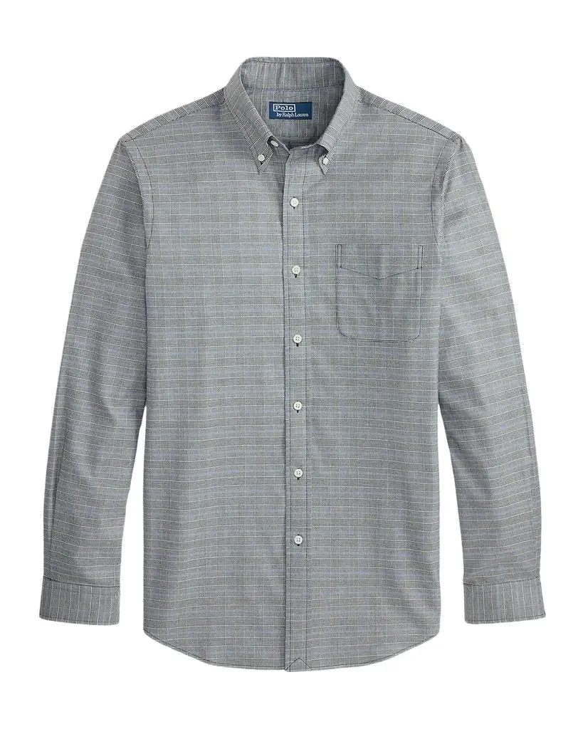 Men's Check Twill Button-Down Shirt Men's Check Twill Button-Down Shirt