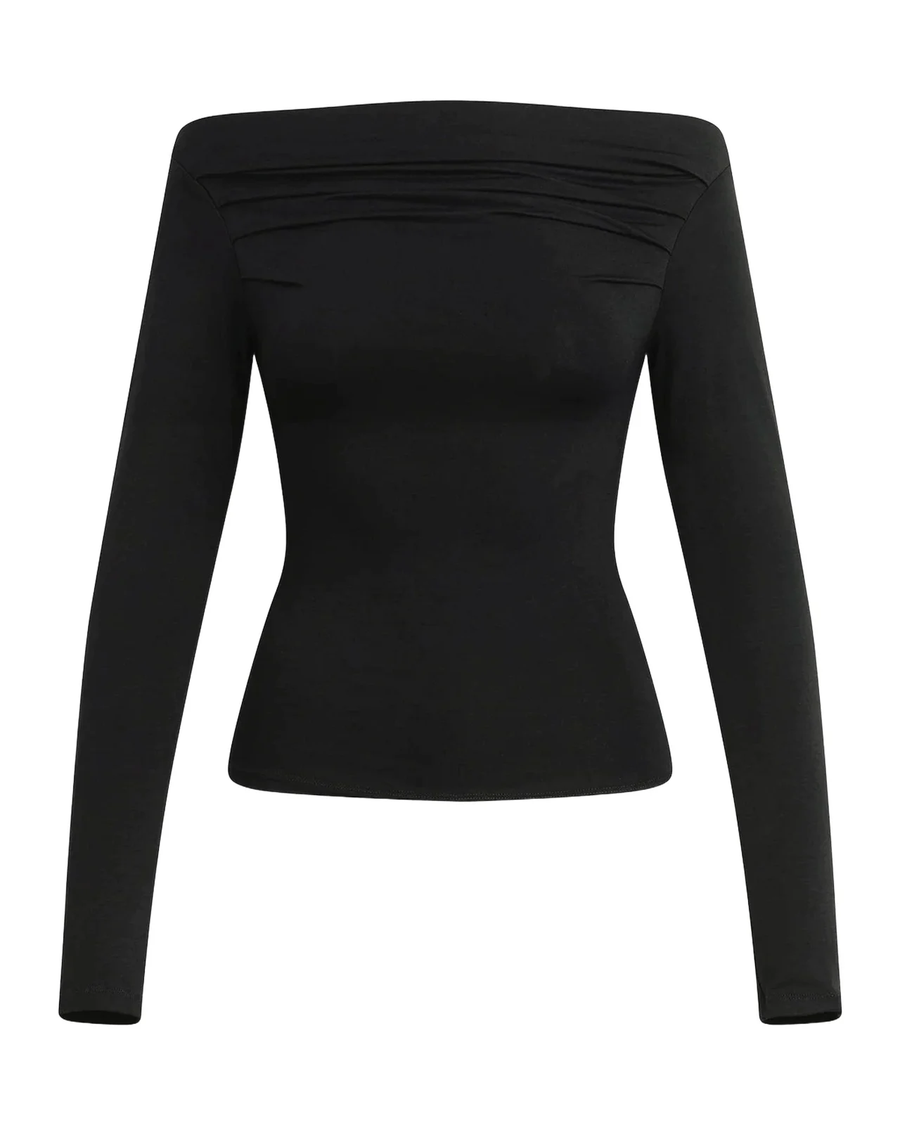 The Pleated Off-the-Shoulder Top The Pleated Off-the-Shoulder Top